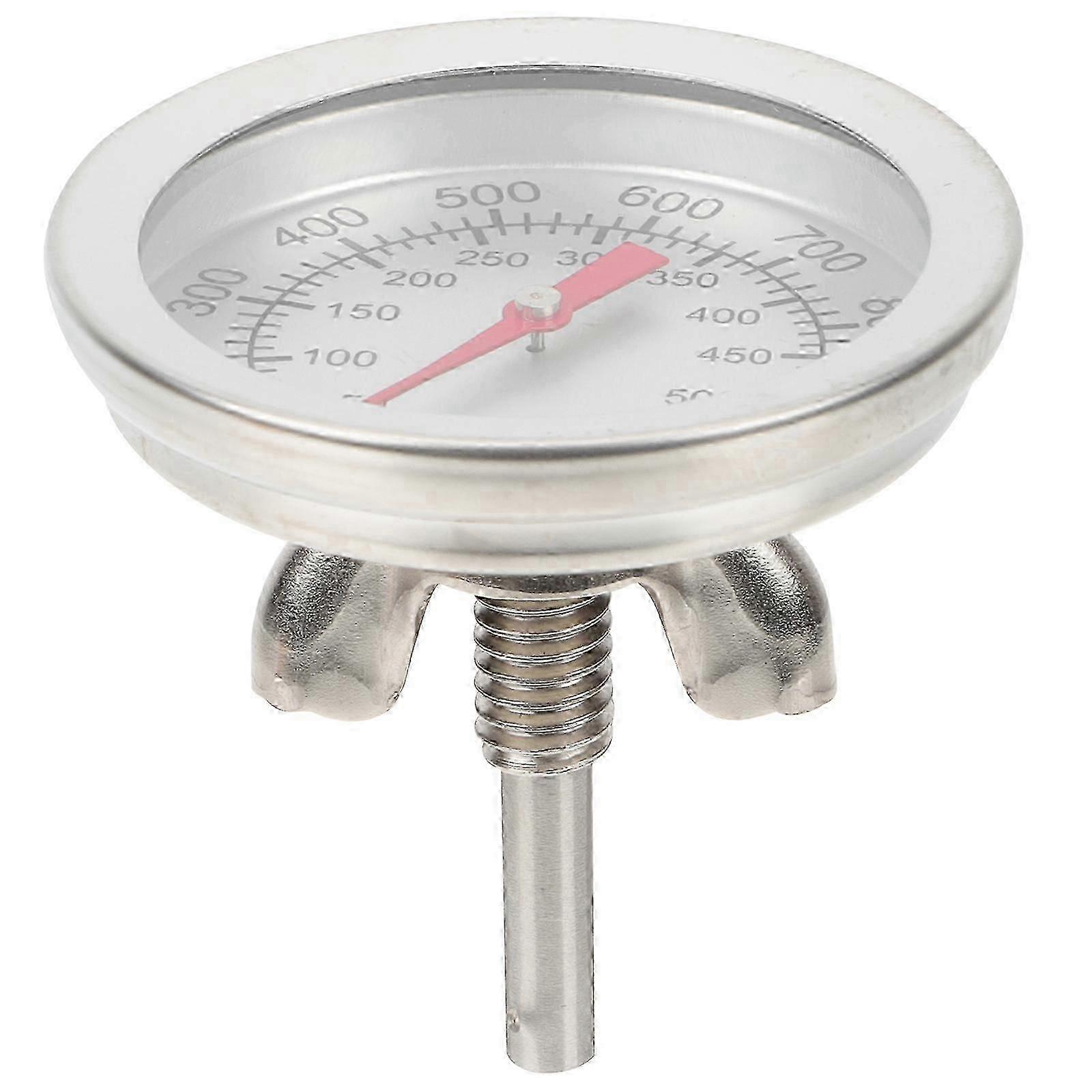 Hanging oven thermometer compatible with accurate baking temperature control