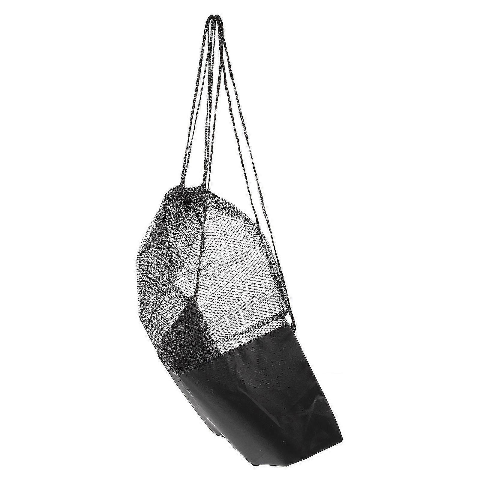 Soccer Mesh Bag Drawstring Backpack Designed for Convenient Storage 2Pcs