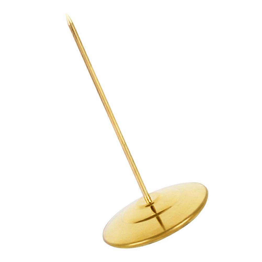 Practical Menu Summons Fork Invoice Document Notes Stainless Steel Needle Holder