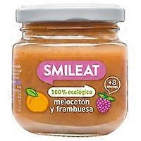 Organic peach and raspberry jar 8m+ 130 g