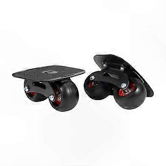 Verstellbare Skateboard Rollen - rutschfeste Rollen für Anfänger & Frauen - Tragbare Sportausrüstung für Skater