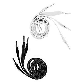 Shoelaces Wide Velvet for Shoe Use 2Pairs Shoe Accessories