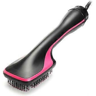 Brosse séchoir à cheveux, sèche-cheveux et styler en une étape, avec peigne intégré pour démêler et sécher les cheveux (noir) zz4 S04