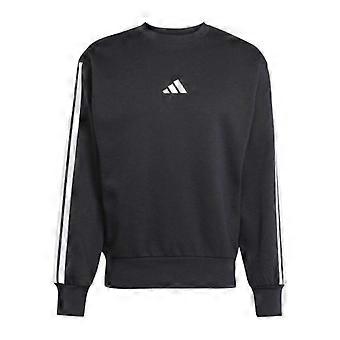 adidas Herren Essentials 3 Streifen Fleece Sweatshirt