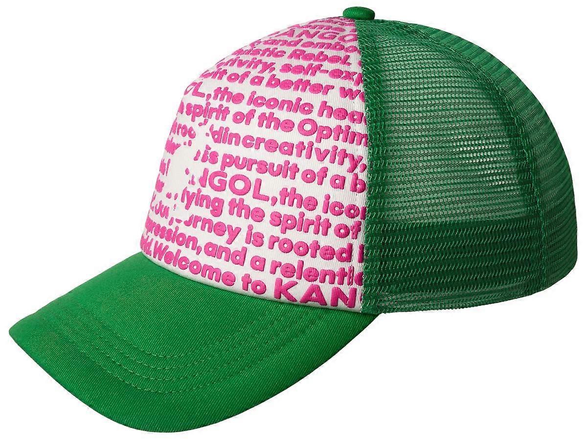 Kangol Fine Print Trucker Hat - Green