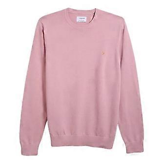 Moletom Farah Mullen Masculino com Gola Redonda e Corte Relaxado