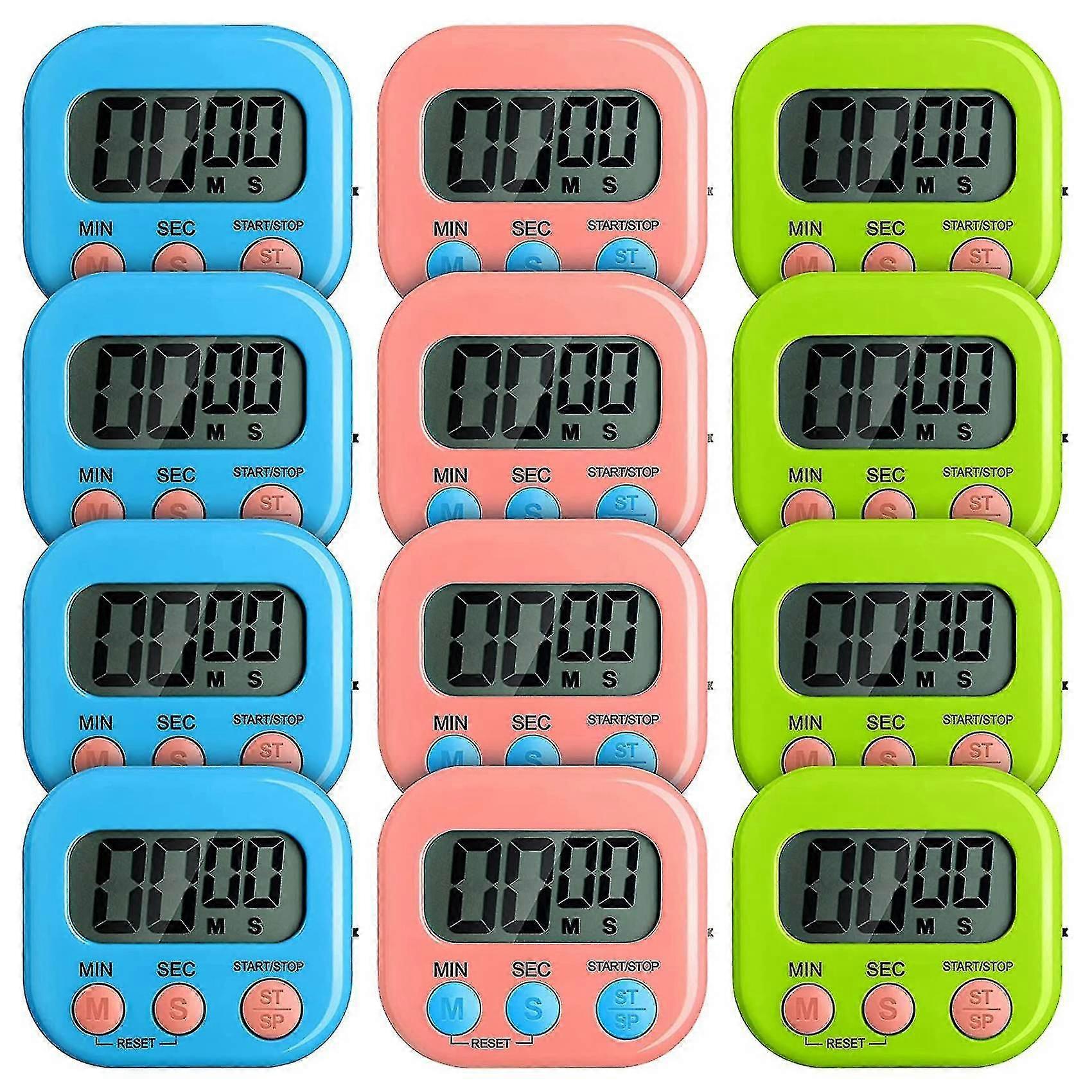Small Digital Kitchen Timer Count Up And On/ Off Switch Timer