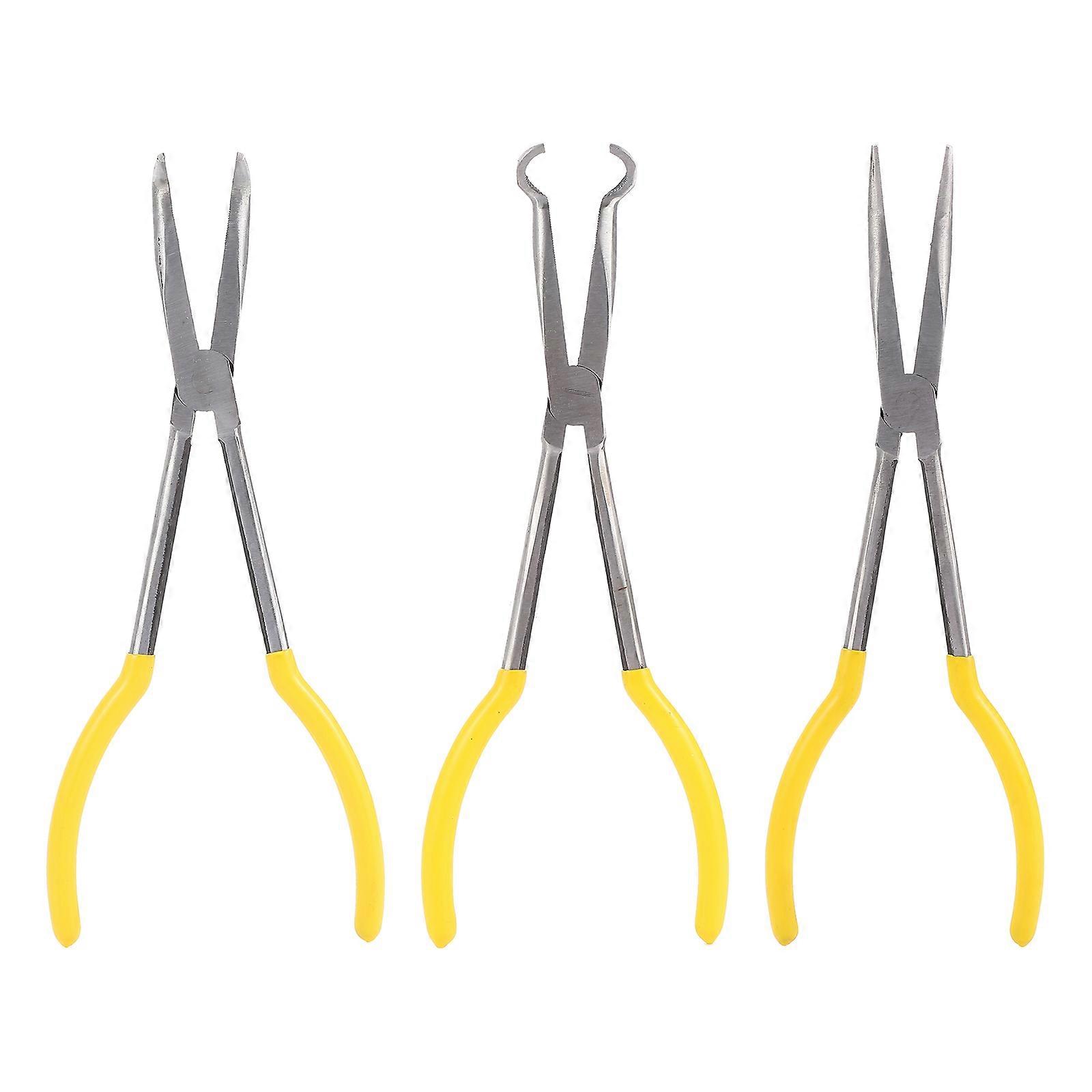 Steel Needle Nose Pliers Set for Precise Work Multi-Functional 2Pcs
