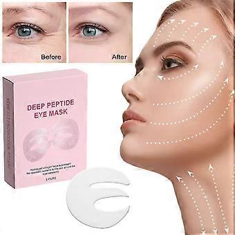 5/10/15 Pair Collagen Peptide Hydrating Eye Mask, Gentle Skin-Friendly Texture, Daily Eye Area Moisturizing Care Patch