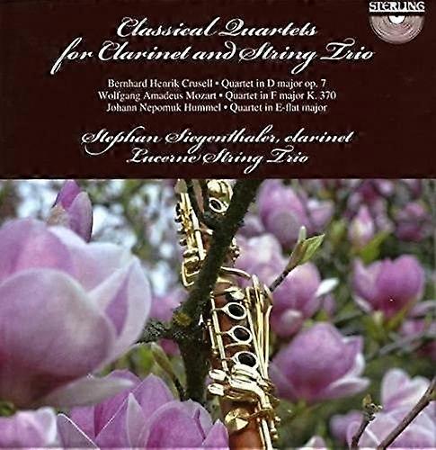 Siegenthaler / Lucerne String - Classical Quartets for Clarinet and String Trio [CD]