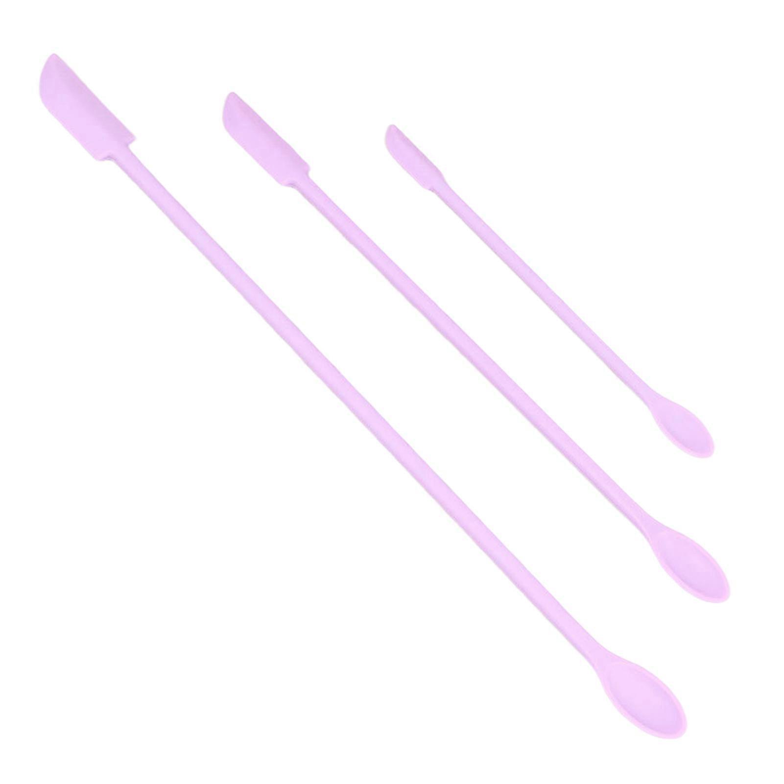 Spatula Set for Scraping Cosmetics and Small Jars Storage