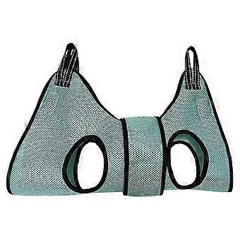 Pet Grooming Hammock with Adjustable Height & Tool Bag - 30 Lb Capacity, Door-Hook Hanging,Foldable