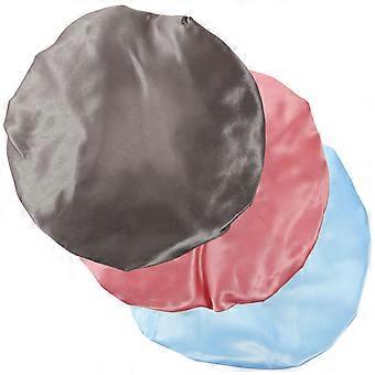 3pcs Shower Hats Reusable Waterproof Shower Hats Double Layer Bath Hats