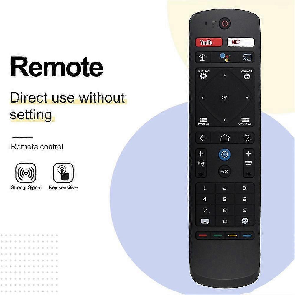 Replace 22AV2025B/00 Remote Control Compatible with Philips Smart TV 22AV2025B/00 Remote Control