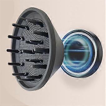 Sopii hiustenkuivaajaan Lf03/SE Diffusion Perm Curling Air Nozzle tarvikkeet metalliripustimella musta