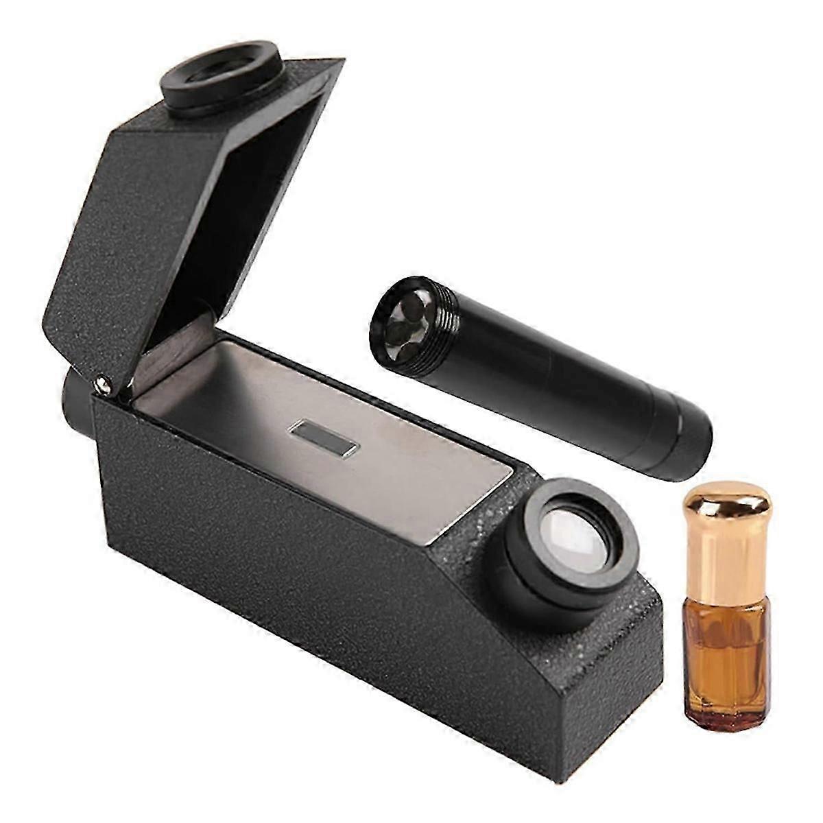 High Precision Portable Refractive Index Tester Gem Refractometer Professional Gemstone Ldentificati