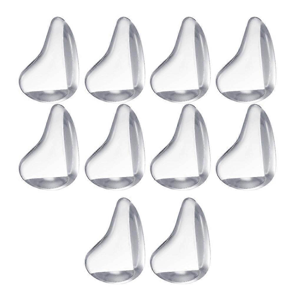 10pcs Transparent Table Corner Guards Durable Child Security Table Protector