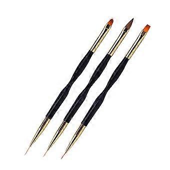 Nail Brush Double Head Nail Brush Tool for Painting 6Pcs Set