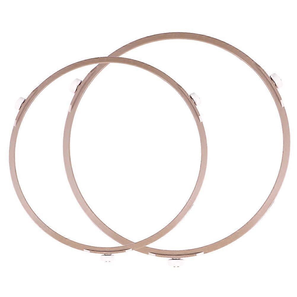 Microwave Turntable Ring Plastic Replacement Parts for Microwave Oven 2Pcs