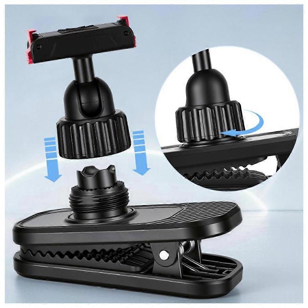 Magnetic Backpack Mount for Action Camera, Backpack Quick Clip Mount 360 Backpack for DJI Action 3/4/5 Pro