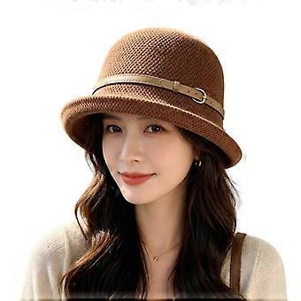 Women Summer Hollow Breathable Casual Fisherman Sun Hat