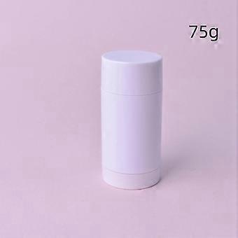 1 Pcs 40/75G Empty Balm Container Refillable Plastic Twist-Up Bottle For Diy Natural Crystal Deodorant Stick Cosmetics Tube