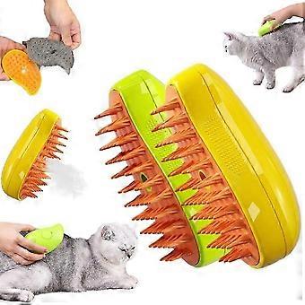 Steamy Cat Brush - 3 in1 Cat Steamy Brush, selbstreinigende Dampf-Katzenbürste