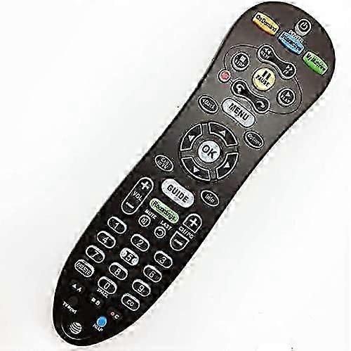 S30 Remote Control Replacement 2-Pack Compatible with U-Verse Receiver, Universal TV Remote, Black