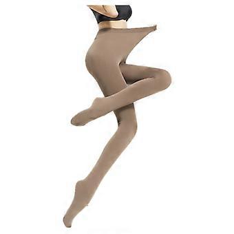 DOIAESKV plus Size Women's Fleece Pantyhose 120D High Waist Warm Winter Thermal Velvet Stockings Stretchy Autumn Fleece Leggings