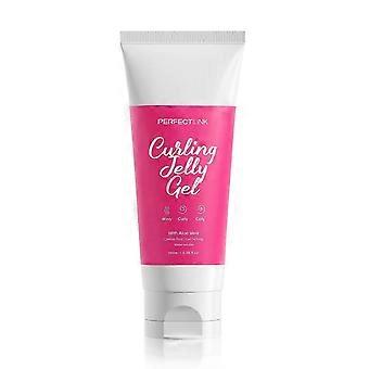 Lockenkontrollgel Aloe Vera Anti-Frizz Styling-Gel für lockiges und welliges Haar, vegan, feuchtigkeitsspendend, definierend, glänzend