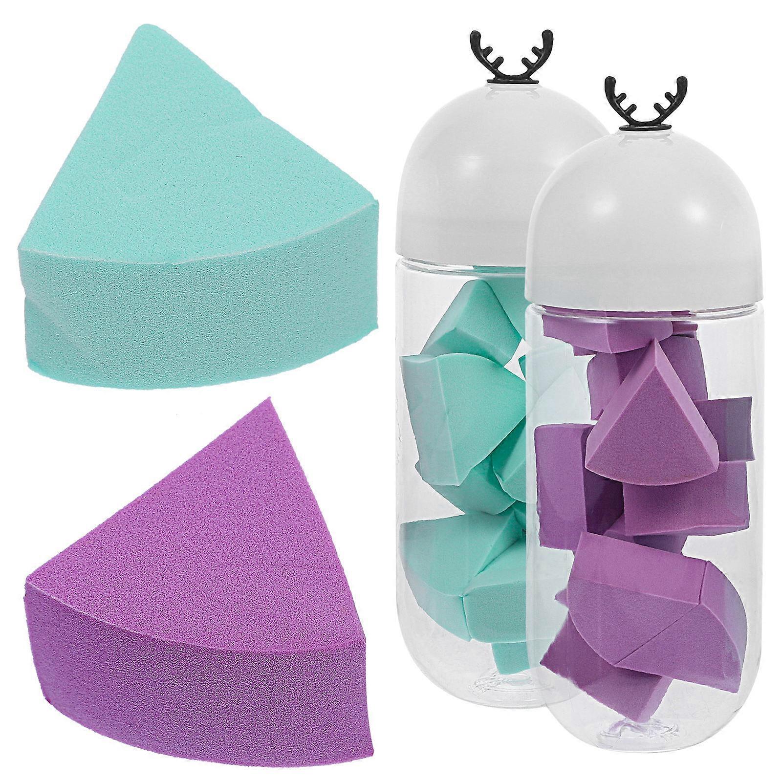 Makeup Sponge Fan-Shaped Foundation Mixing Sponge for
