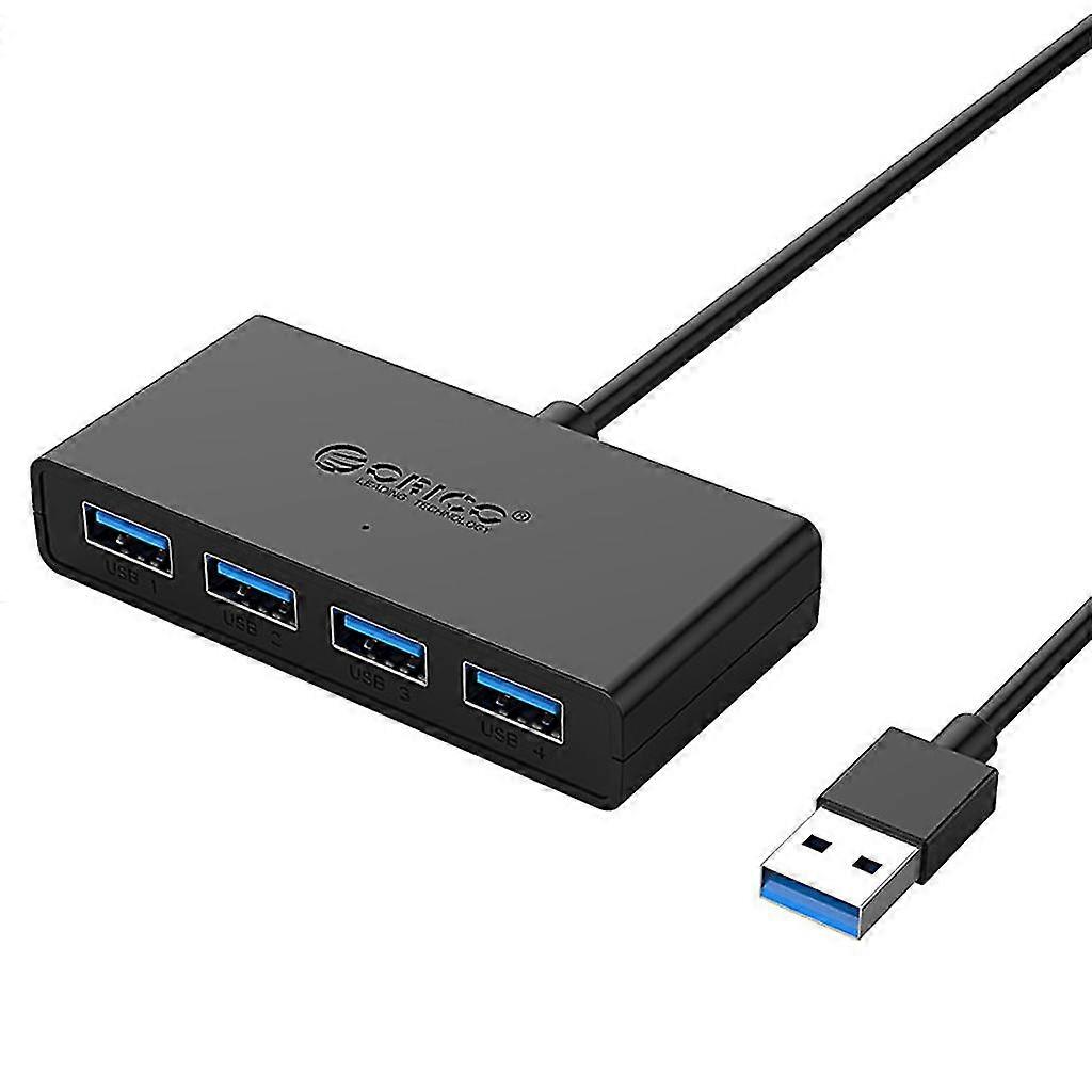 USB 3.0 4-Port Data Hub Compact 5Gbps Sync