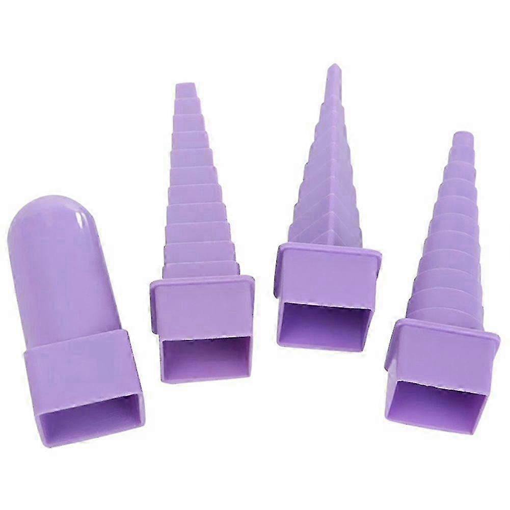 4Pcs/Set Paper Quilling Border Bobbin Plastic Tower DIY Quilled Crafts Tool