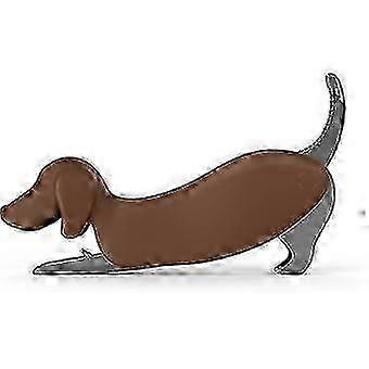 Brown Dachshund Corkscrew With Foil Cutter