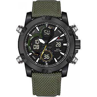 Strahlende neue Brixton Analog/Digital Quarzuhr mit Nylon Armband RA456602