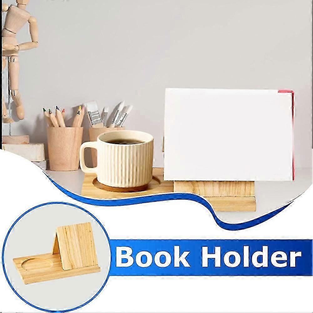 Triangular Wooden Bookshelf, Reading Stand, Bedside Table, Sofa Decoration, Study/Office Storage Rack-SNNGV