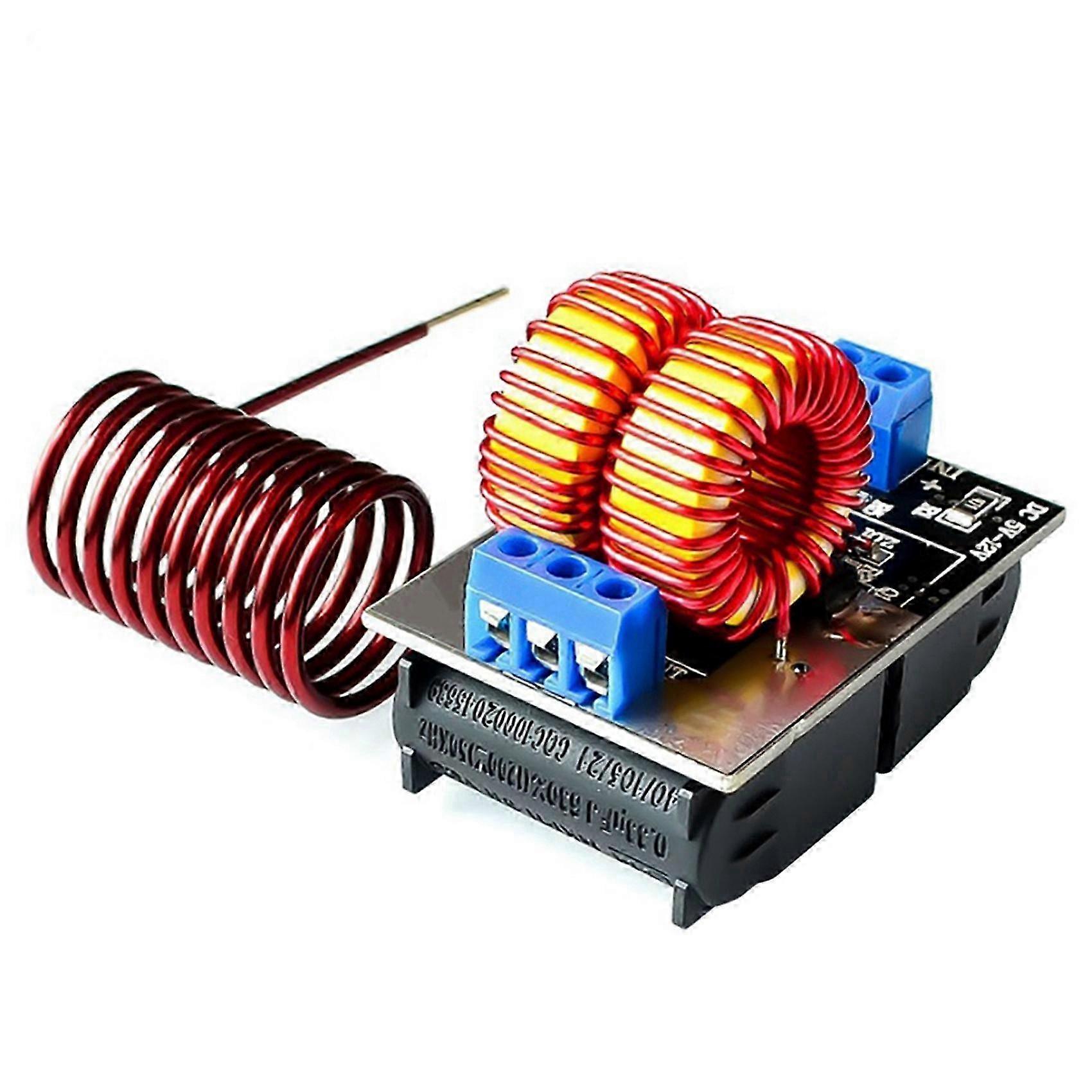 2X Mini ZVS Heating Machine 120W High Frequency Induction Heating Board Module Driver Heater