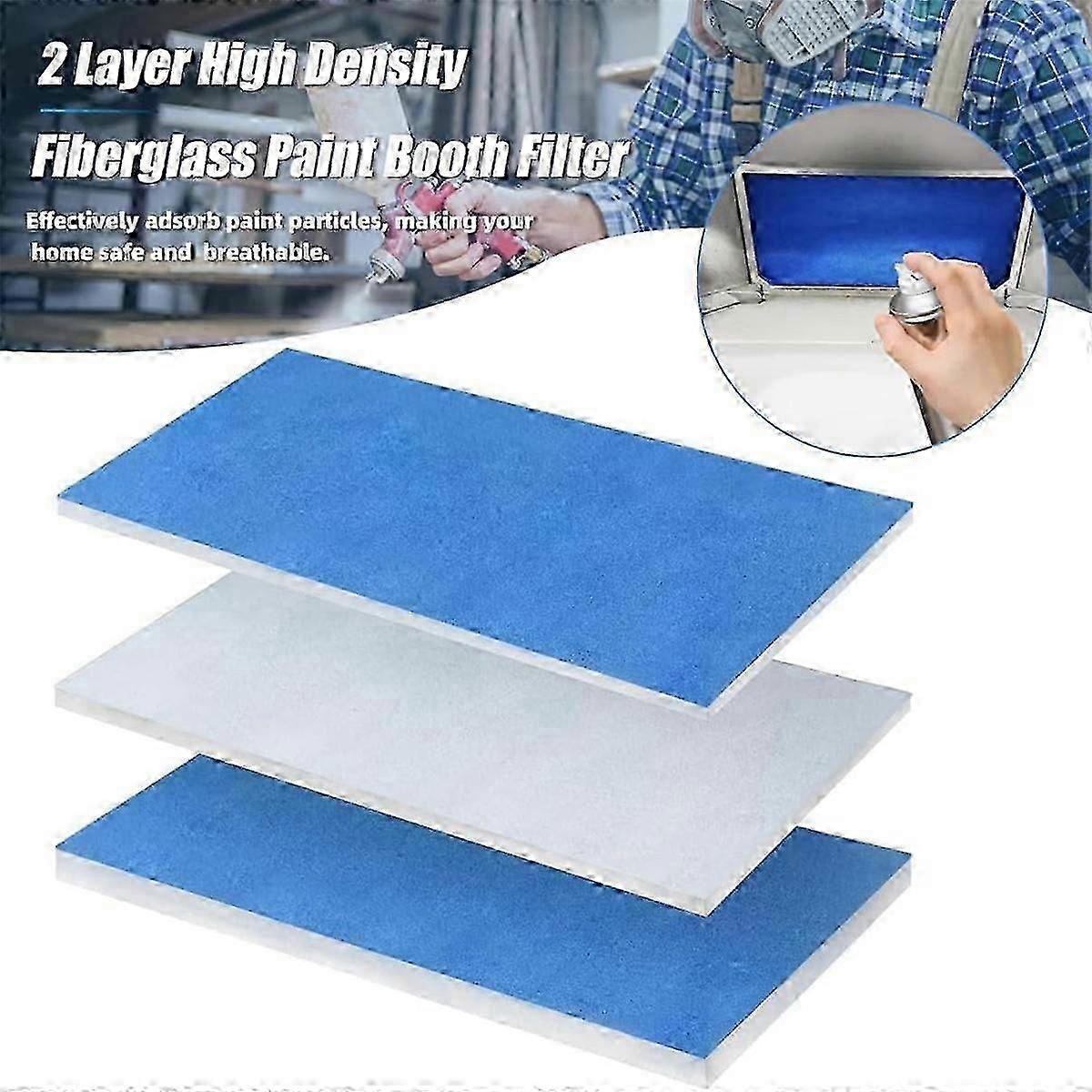12Pieces Paint Booth Filters,SprayBooth Filter,