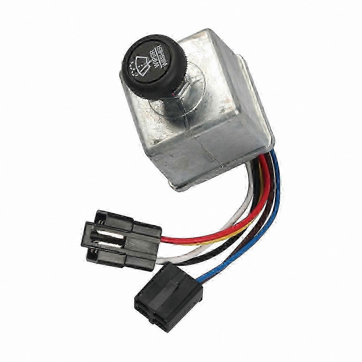 Universal Windshield Wiper Switch with Knob for Multiple Vehicle Models 75600-26