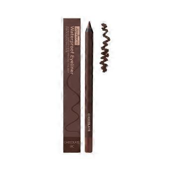 Bruine oogpotlood, waterdicht, langhoudend, bestand tegen uitlopen, voor een natuurlijke look, makkelijk aan te brengen, bestand tegen zweet en olie, voor een make-up die de hele dag meegaat.
