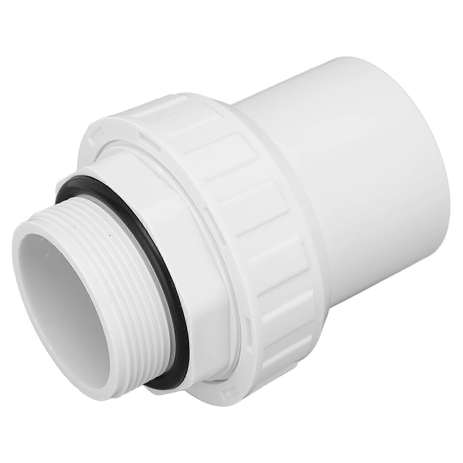 G2 Male Thread Pool Filter Pump Adapter Fitting Quick Connector Replacement for Pool Spa Pump
