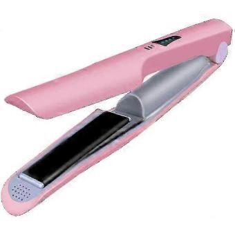 Mini Wireless Usb Rechargeable Cordless Hair Straightener Flat Iron-SSZFV