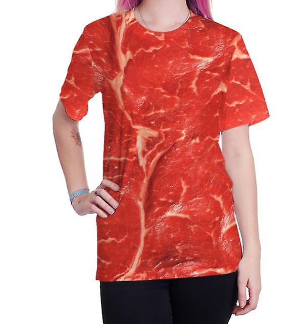 2022 New Outlet Women's Loose Short Sleeve Pork 3d Digital Printing Pullover T-shirt
