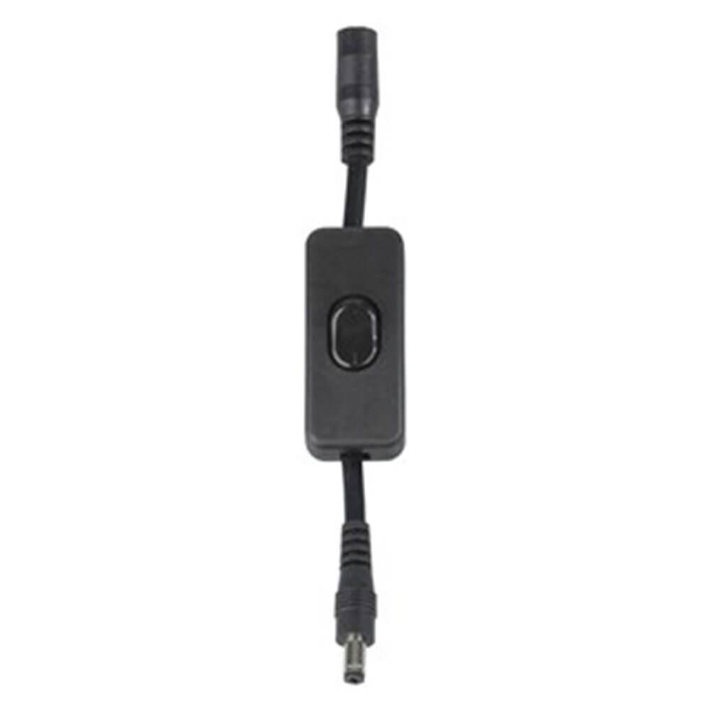 Inline Low Voltage Switch With Plug And Socket 2.1mm Quick Easy On Off Control