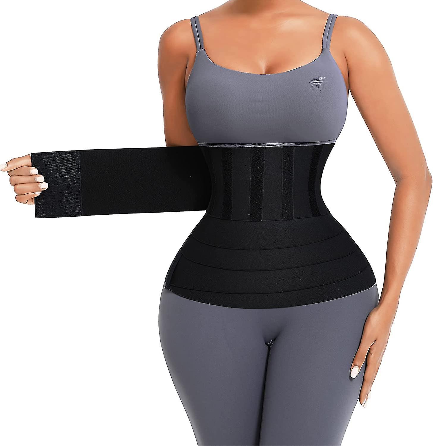 Allenatore in vita per le donne Snatch Me Up bendaggio Avvolgere la cinghia di supporto lombare regolabile Cinghia di supporto della pancia Body Shaper