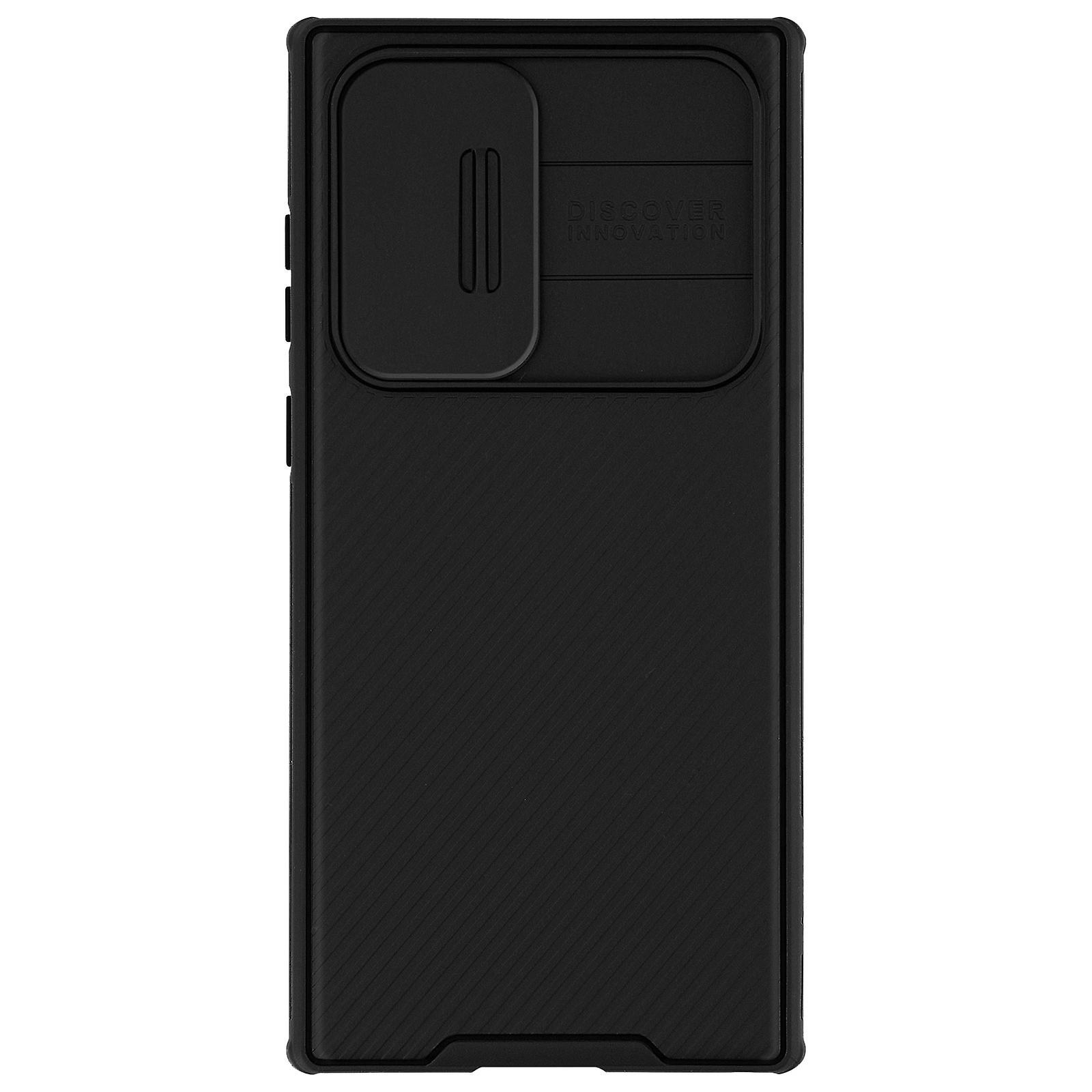 Coque Galaxy S22 Ultra Hybride Cache Caméra Nillkin Noir