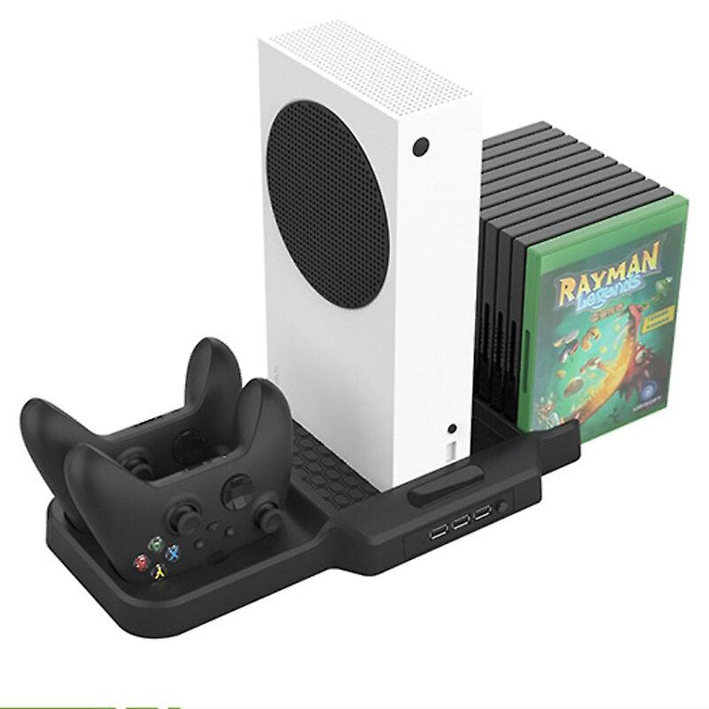 Xbox Sx/ss Multifunctional Handle Host Charging And Cooling Cd Storage Bracket