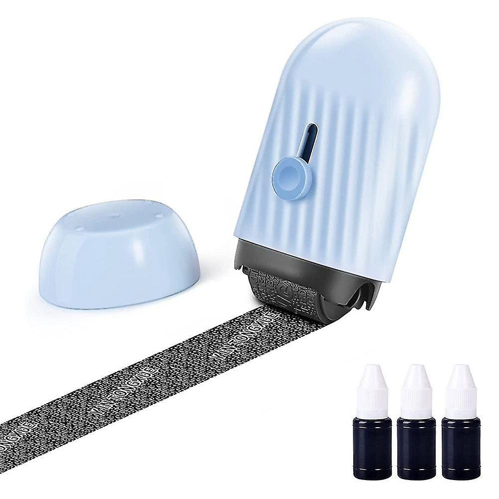 Identity Protection Roller Print 2 In 1 Roller(with 3 Refill Inks)