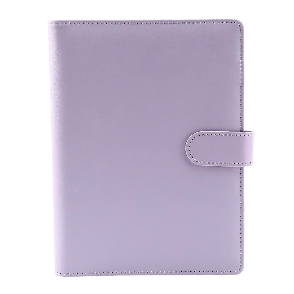 A5 Leather Notebook Binder With 16pcs A5 Plastic Binder Pockets, Budget Envelope System,a5 Budget P