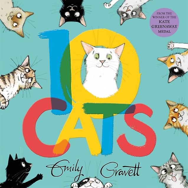 10 Cats by Emily Gravett Paperback